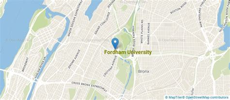 fordham university address zip code